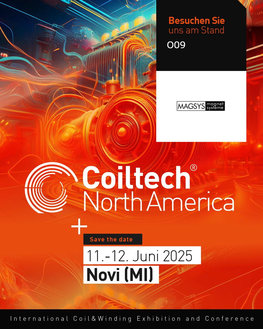 Coiltech USA 2025 Banner Website DE